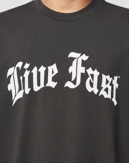 LIVE FAST FRACTURED TEE (2)